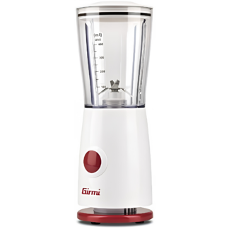 Mini frullatore economico Girmi FR03 compatto da 400ml in finitura bianca con lame in acciaio